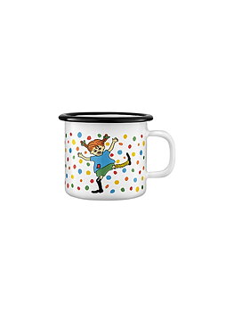Pippi emaljmugg 2,5 dl - Hoppsansa