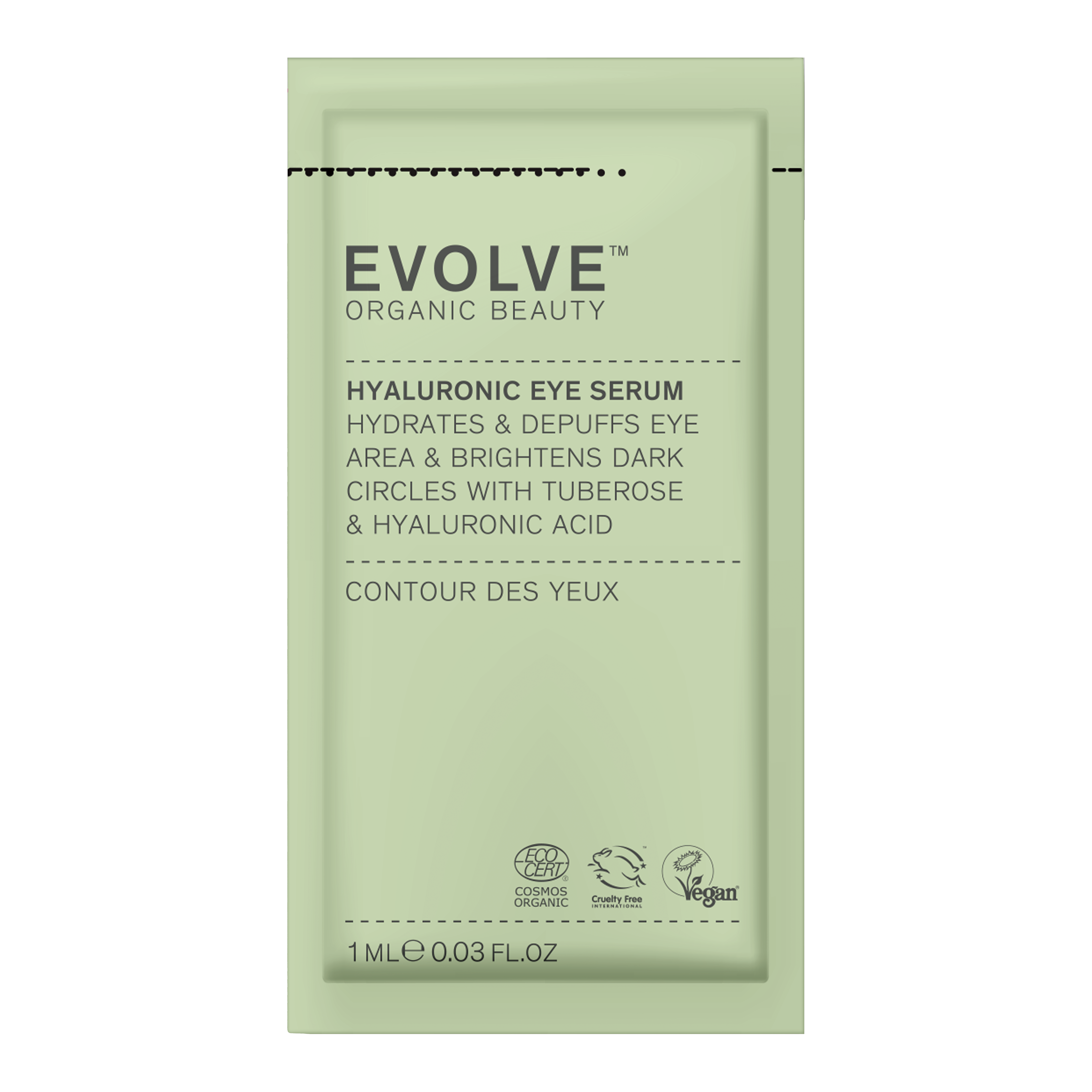 Vareprøve: EVOLVE Hyaluronic Eye Serum 1ml