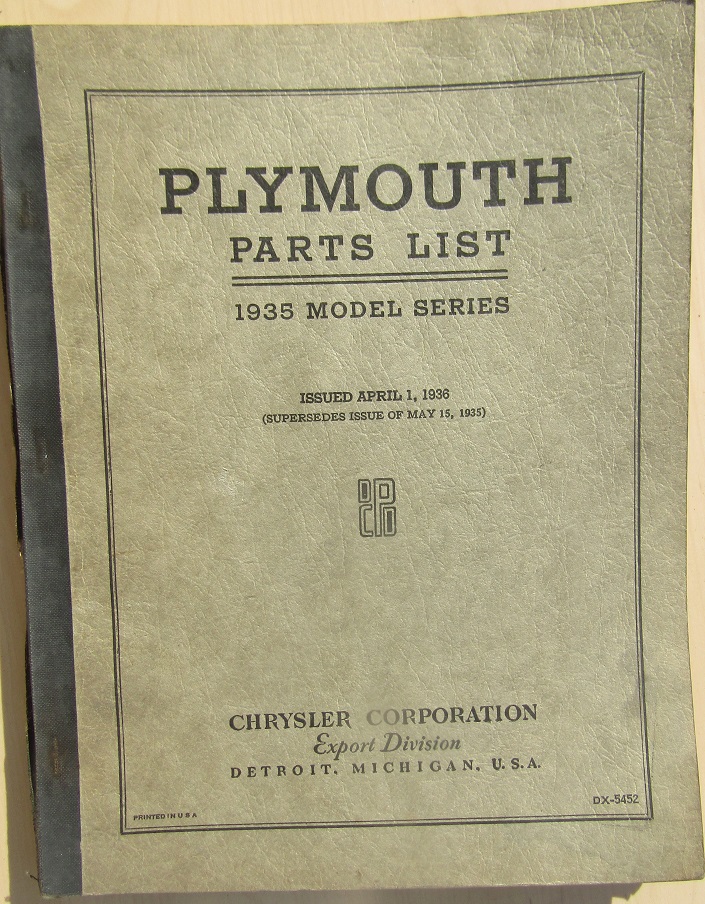 www.hortlund.se 1935 Plymouth Parts List
