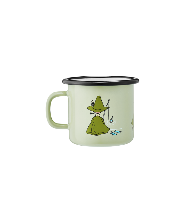 Mumin emaljmugg 2,5 dl - Snusmumriken - 2