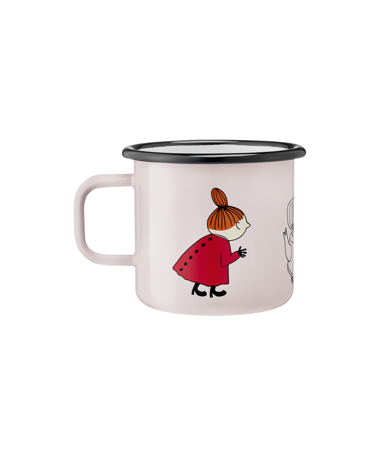Mumin emaljmugg 3,7 dl - Lilla My, rosa - 2