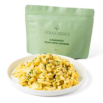 Food Force | Pasta med kylling  | Frysetørret mad | 146g