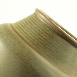 Triller Tobo (1950s) Unique Green Vase 17 cm