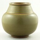 Triller Tobo (1950s) Unique Green Vase 17 cm