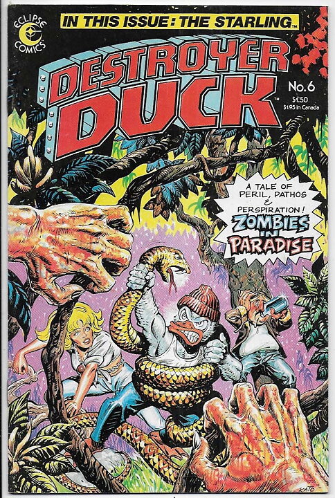 Destroyer Duck # 6 VF+
