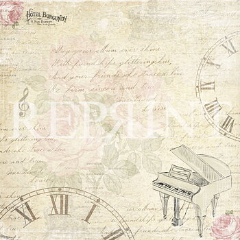 R 0317 Music &  Roses Collection -Time to Play