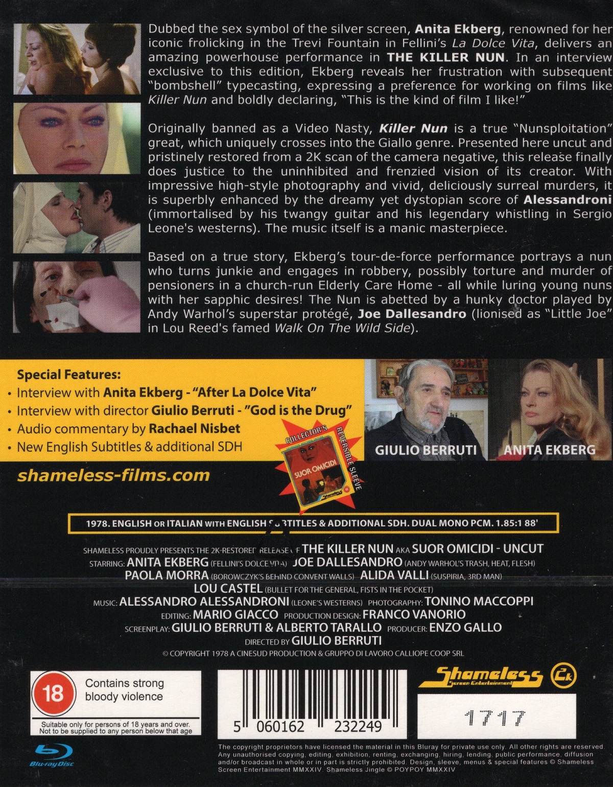Killer Nun (Limited Edition) (ej svensk text) (Blu-ray) - 2
