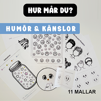 Paket Känslor- och Humörspyssel