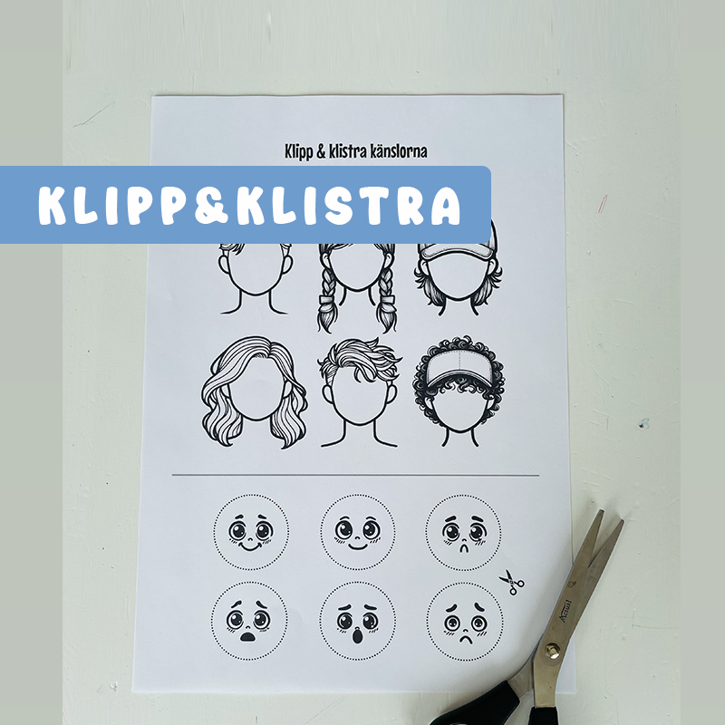 Paket Känslor- och Humörspyssel - 8