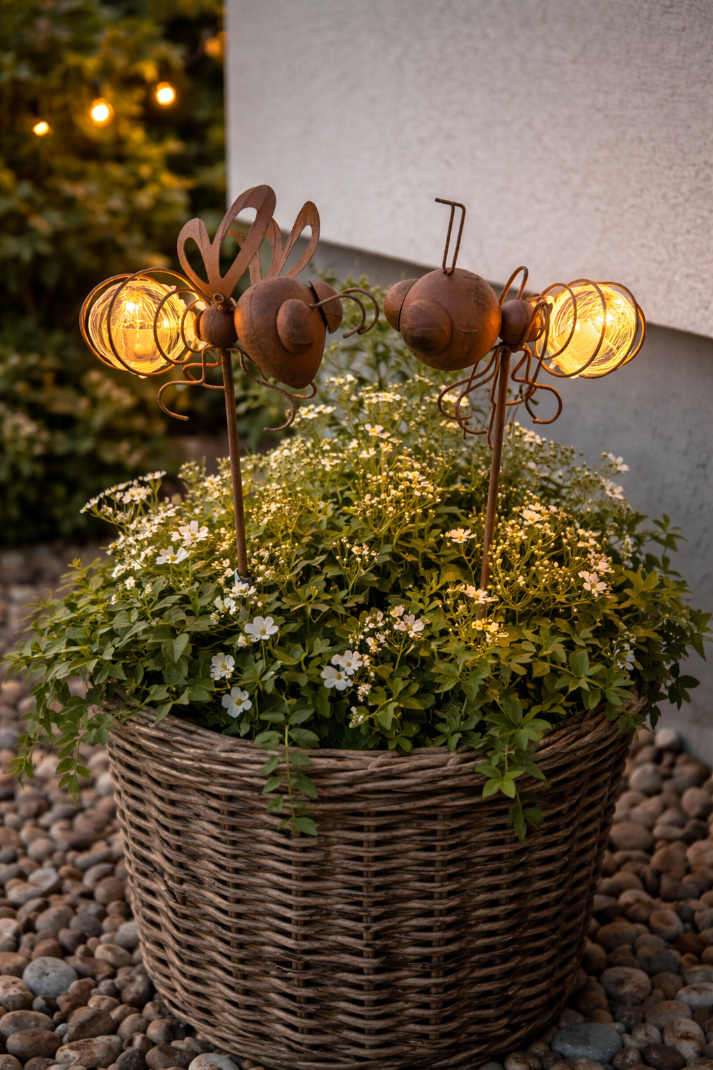 2 st solcellsdekorationer myra & fluga 51 cm. Solcellslampor