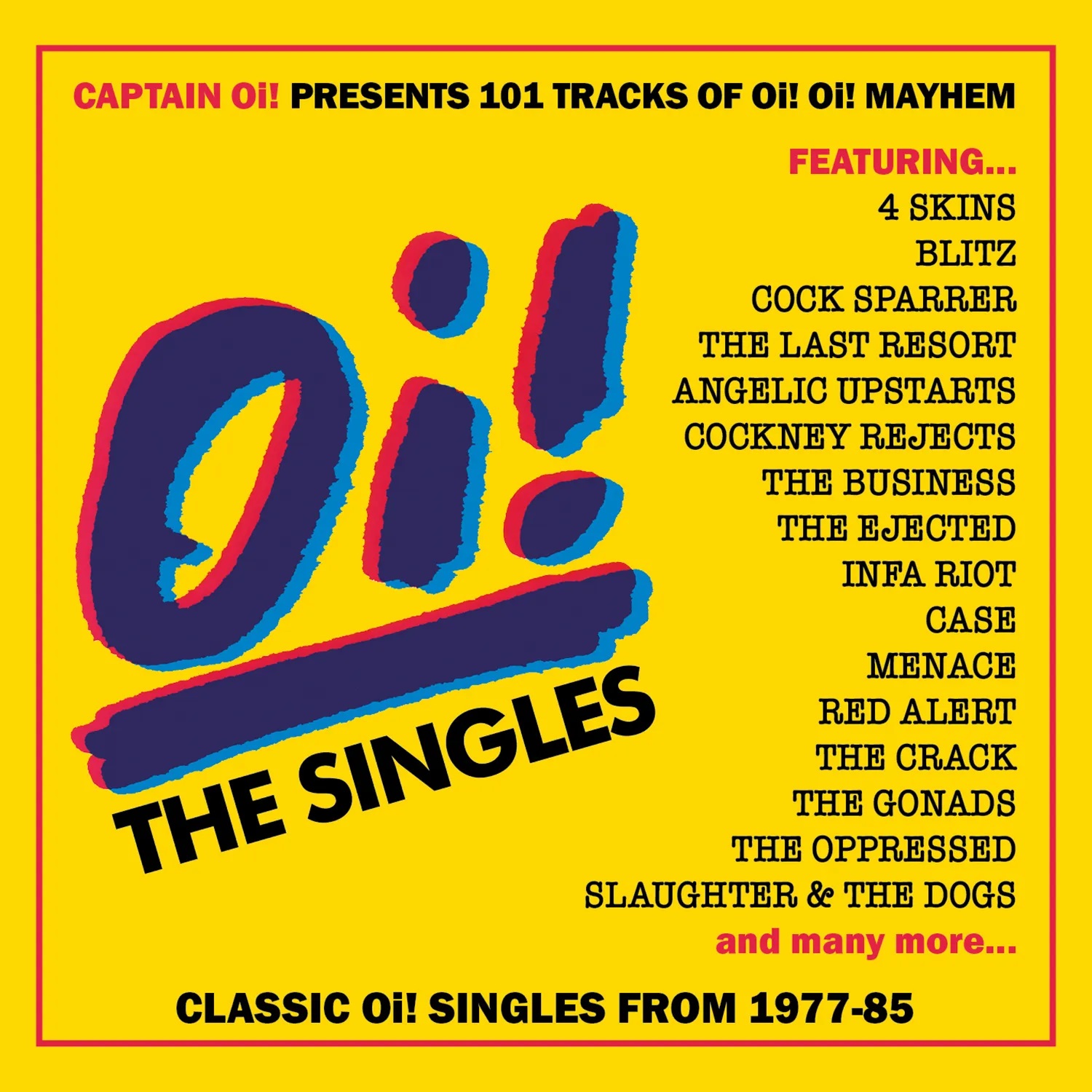 Oi! The Singles - 4CD Box set