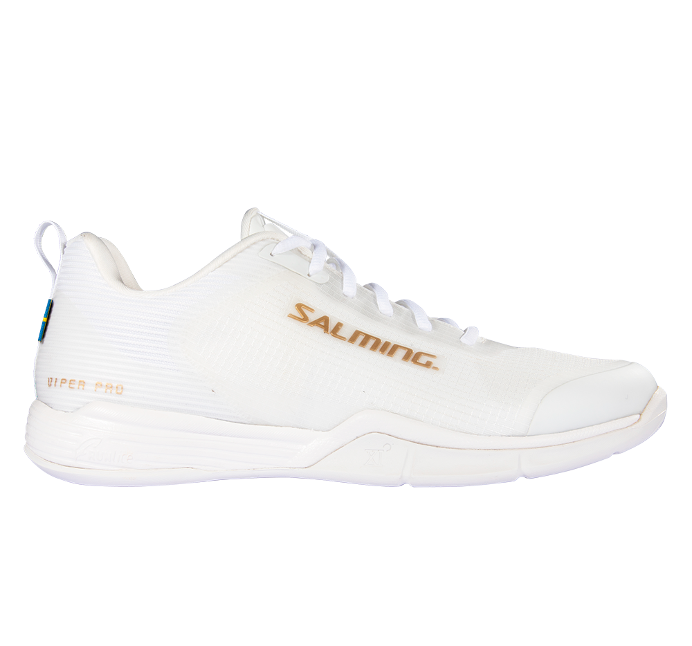 Salming Viper Pro Shoe white/gold