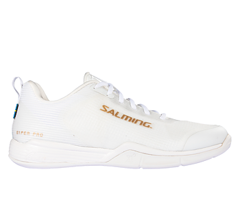 Salming Viper Pro Shoe white/gold