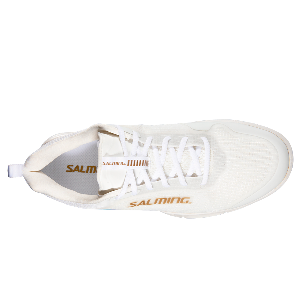 Salming Viper Pro Shoe white/gold - 6