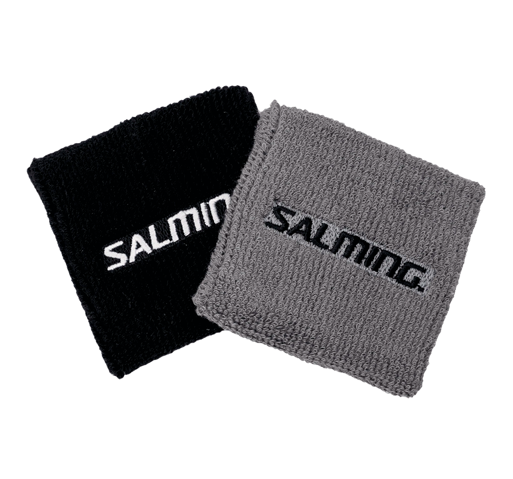 Salming Wristband Short 2-pack black/grey