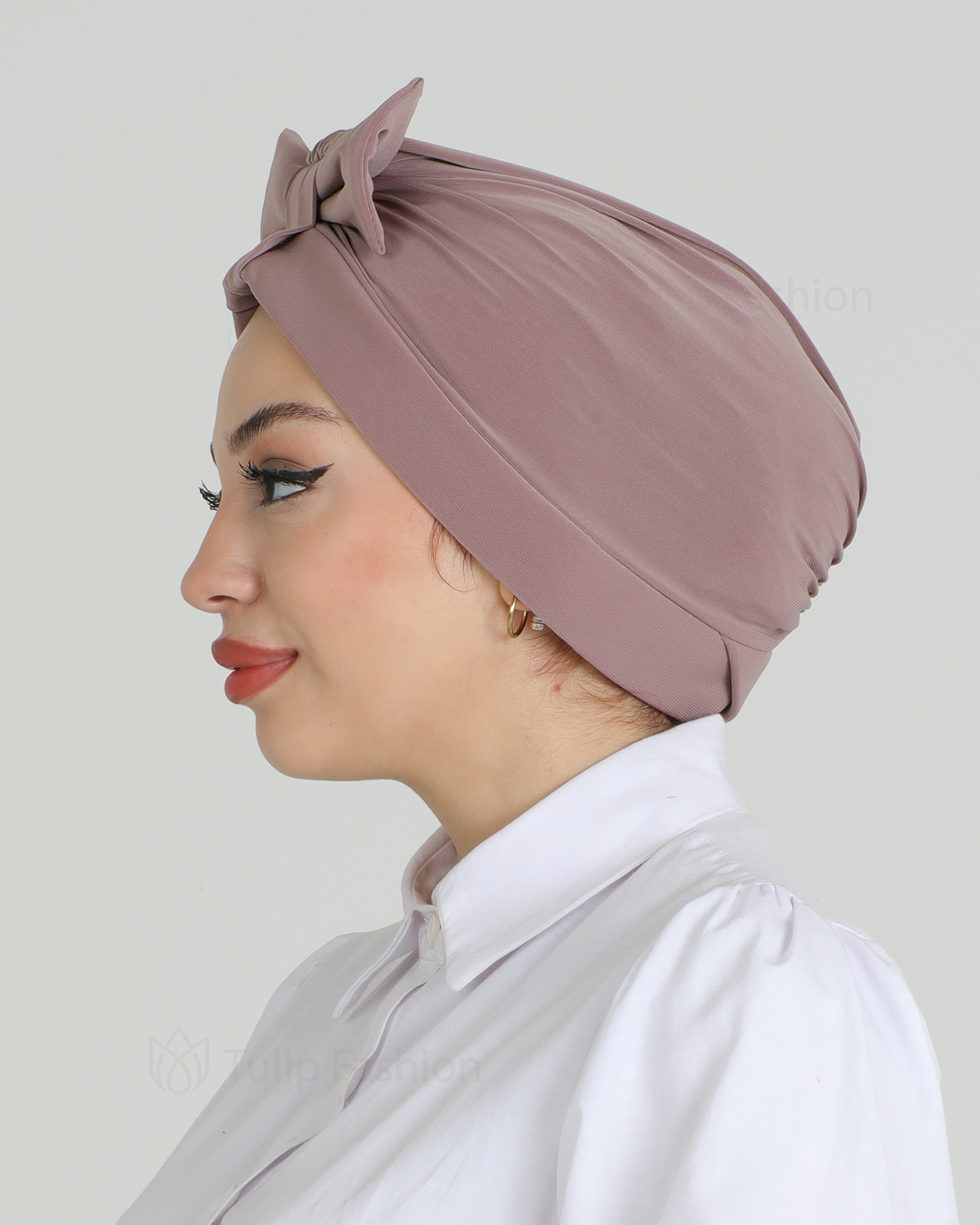 Turban - Selin - Old Mauve - 2