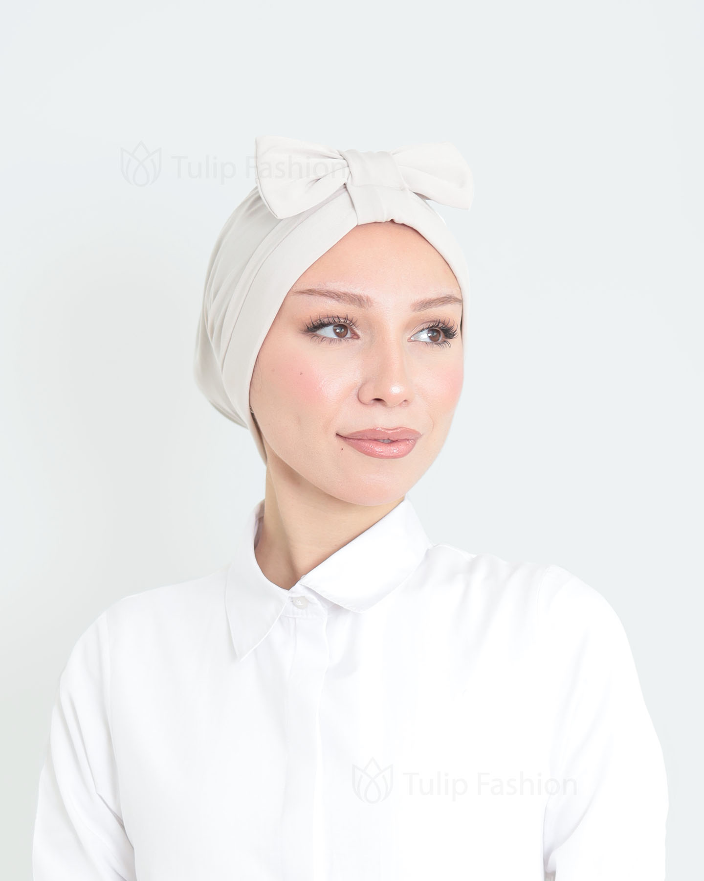 Turban - Selin - Pärlvit - 3