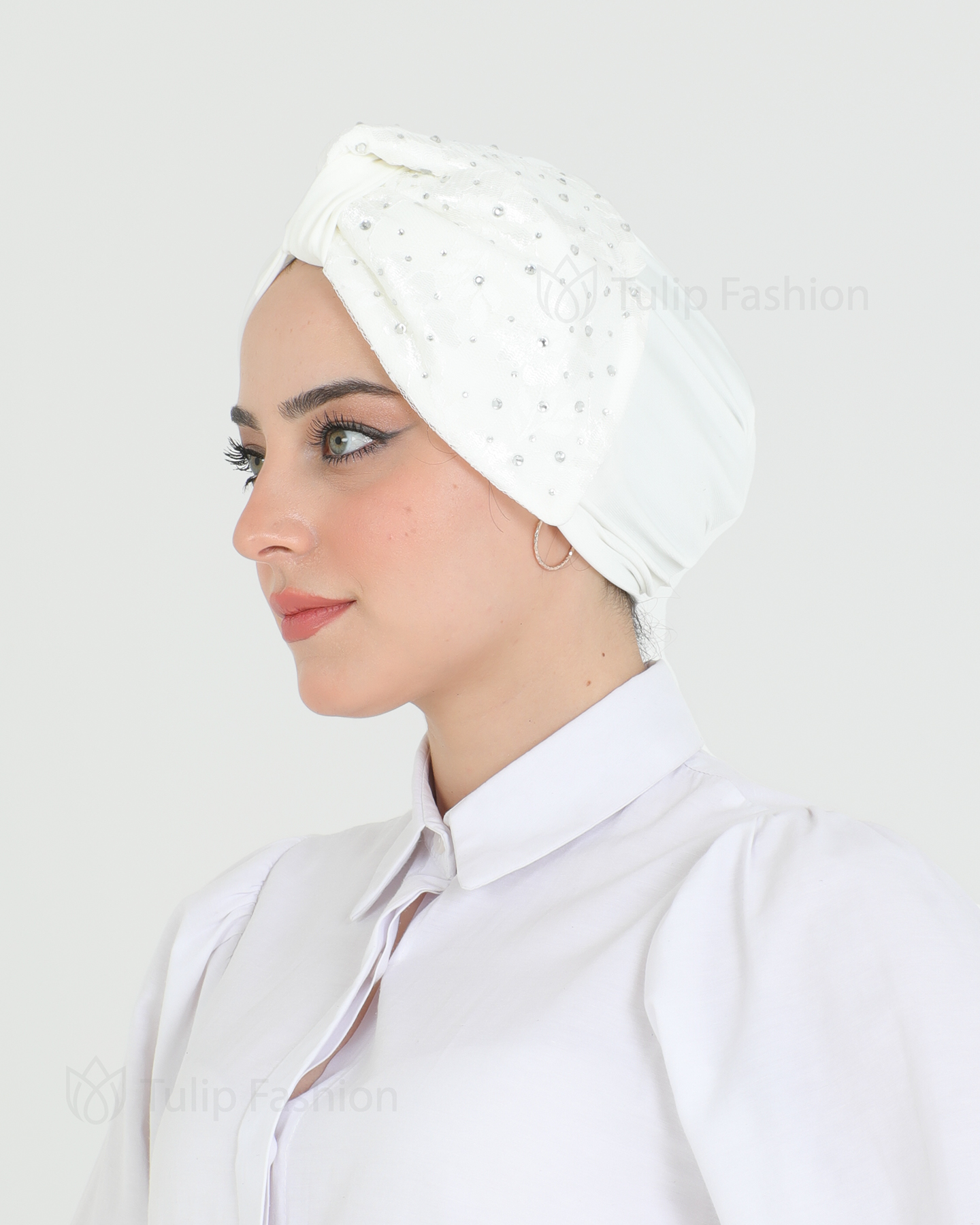 Turban - Tori - Vit - 2