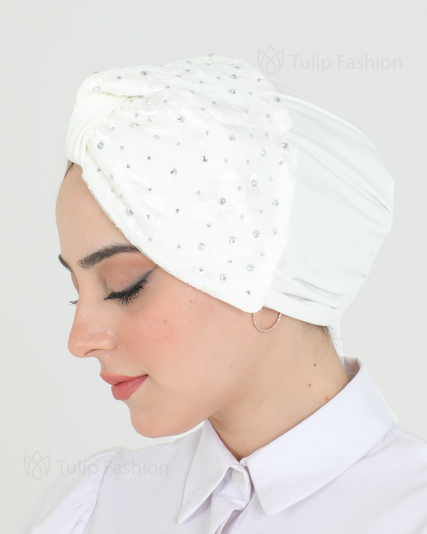 Turban - Tori - Vit - 4