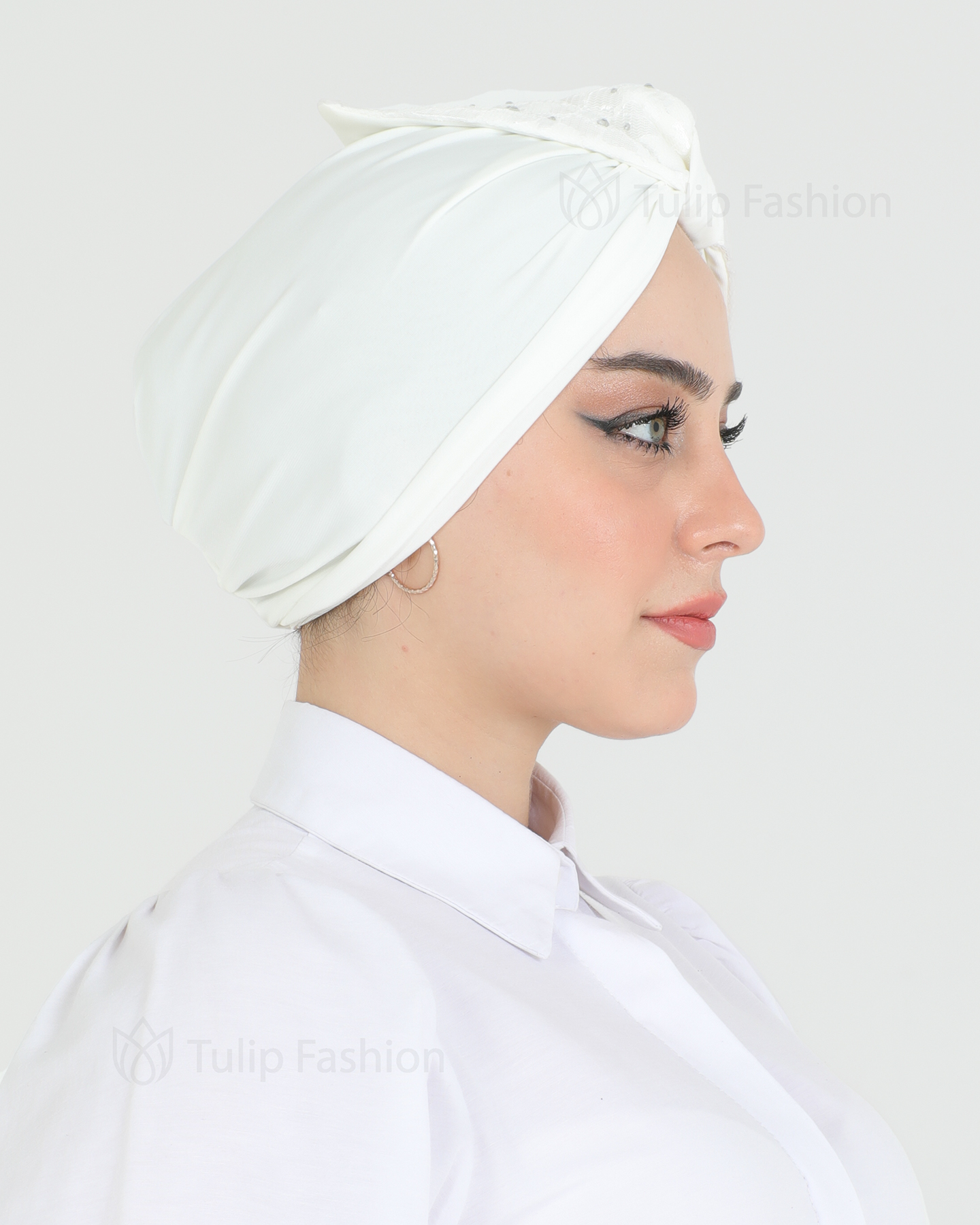 Turban - Tori - Vit - 3