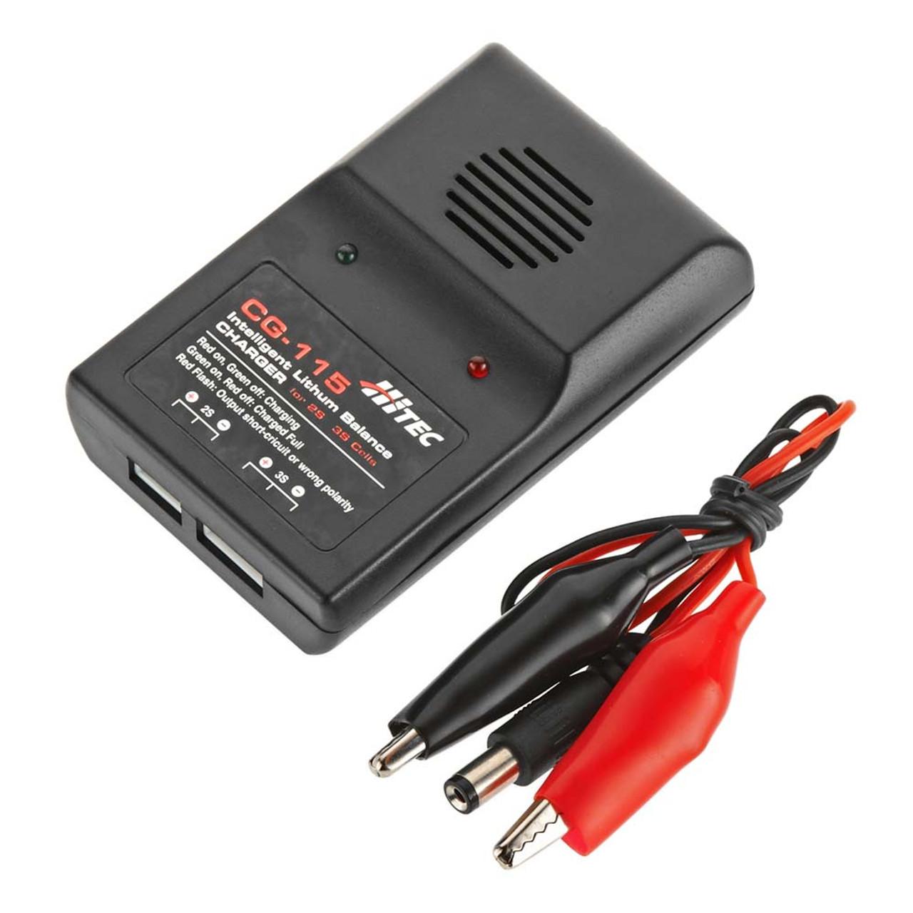 Hitec Laddare CG-115 12V Lipo2-3S