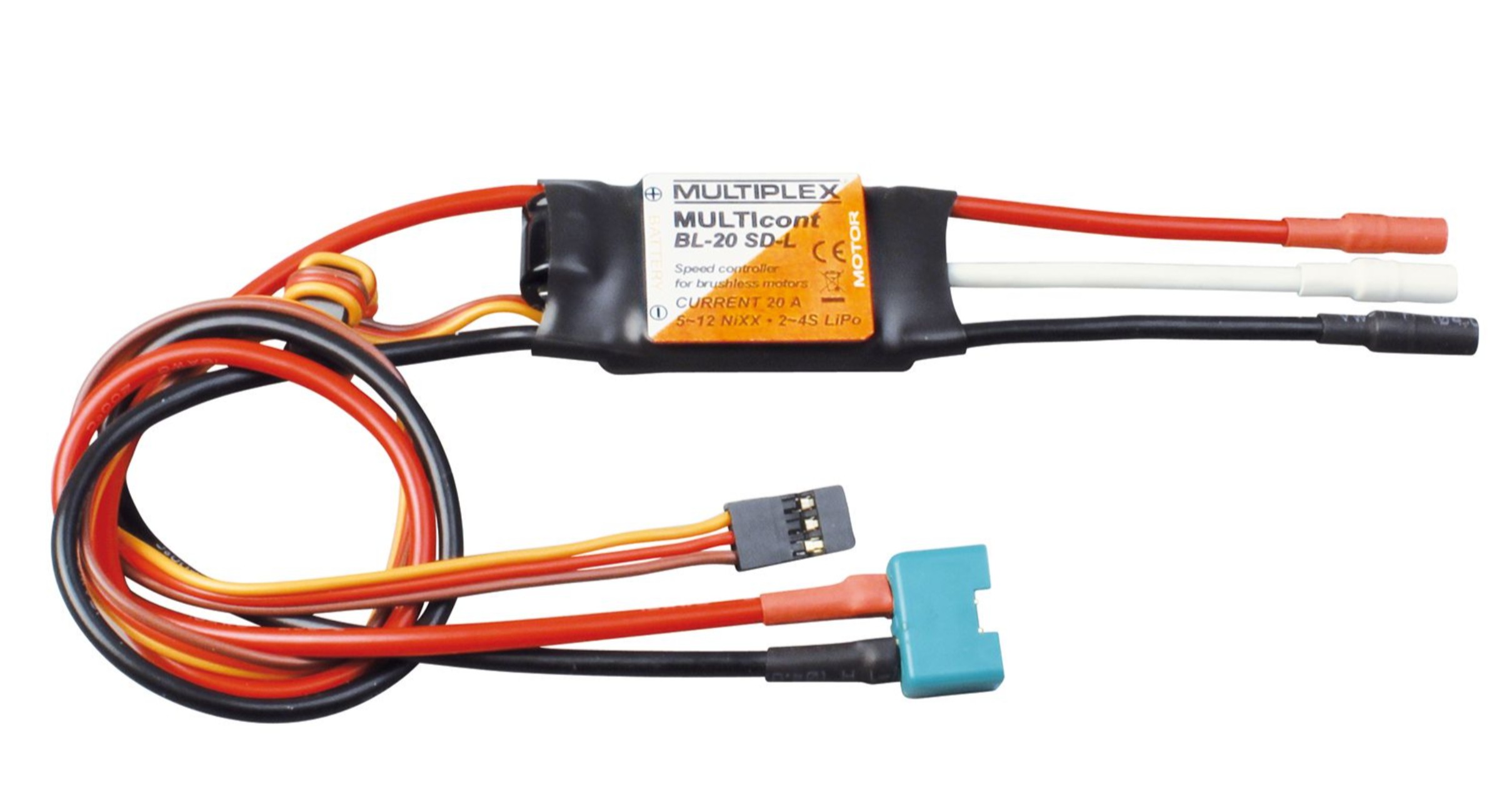 Multiplex Regler MULTIcont BL-20 SD-L EasyStar II