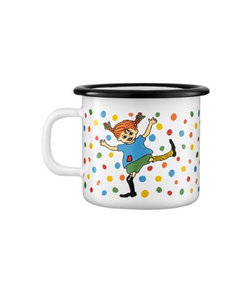 Emaljmugg Pippi Hoppsansa 2,5 dl - 2