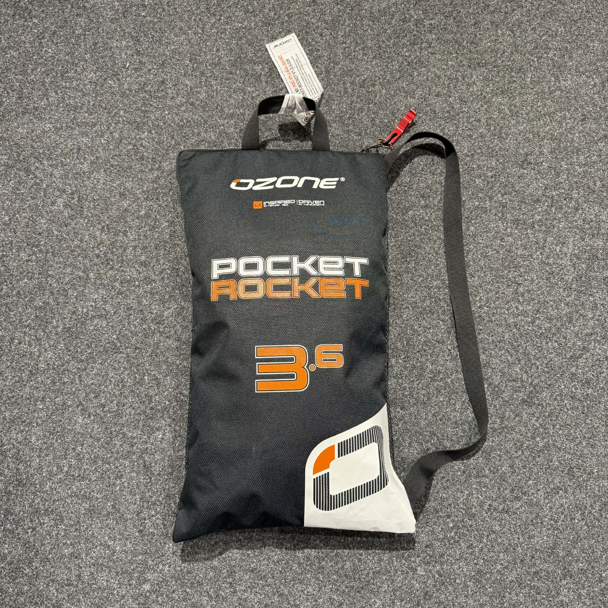 Begagnad parawing Ozone Pocket rocket 3.6kvm