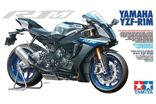 TAMIYA 14133 1/12 Yamaha YZF-R1M - 3
