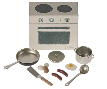 Maileg - Cooking set, Mouse