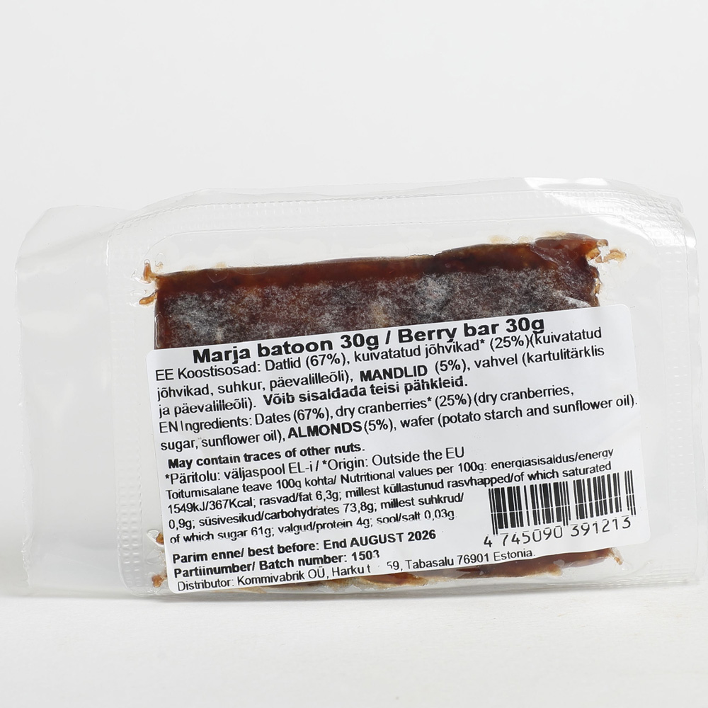 Food Force | Berry Bar | 30g | 30g