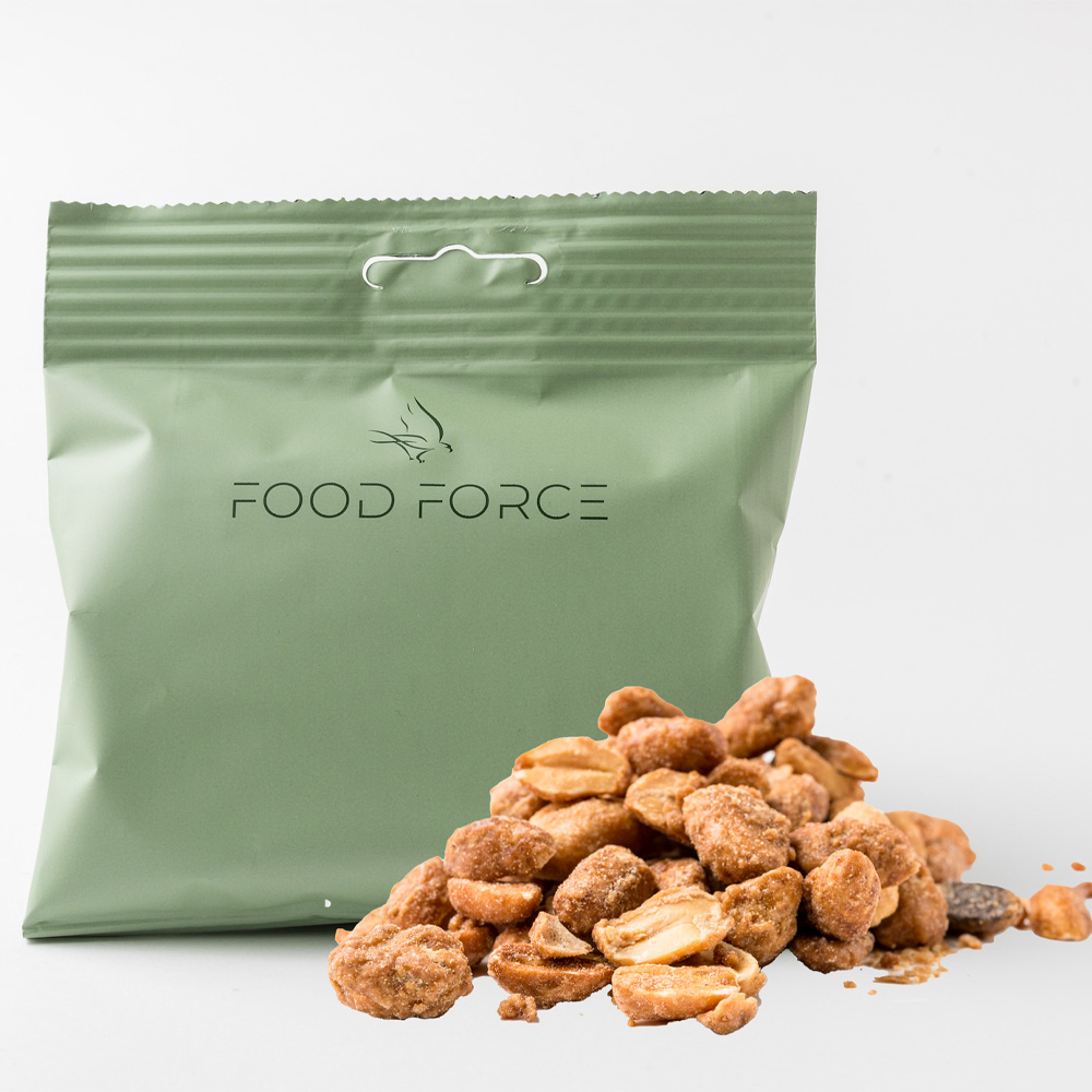 Food Force | Erdnüsse mit Honig und Zimt | 50g - The General Prepper