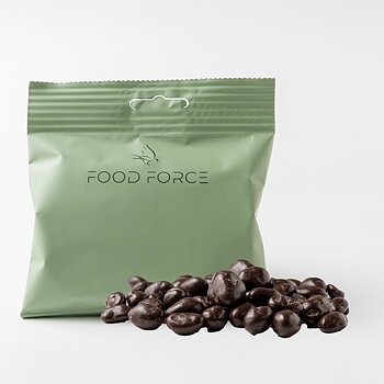Food Force | Jordnødder i mørk chokolade | 50g | 50g