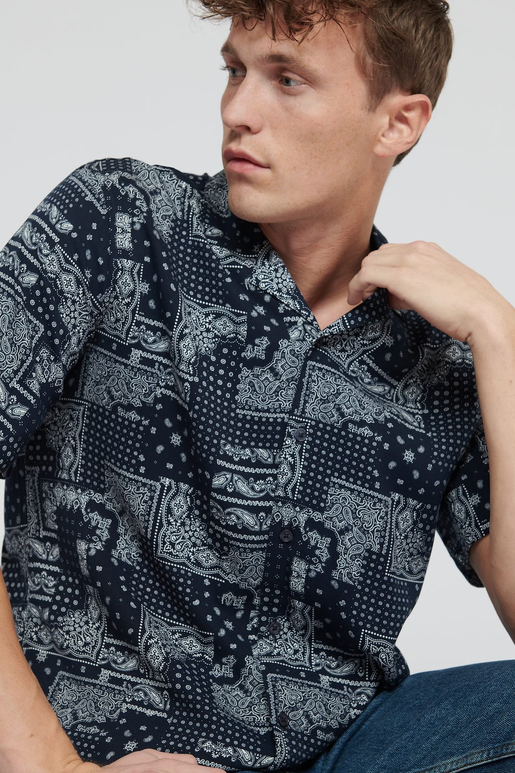 Matinique - Klampo Shirt - Dark Navy - 6