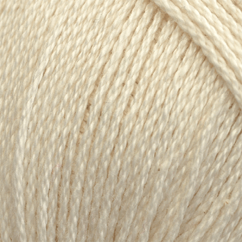 Merc. Cablé 12/6 Virkgarn 200 gr. på nystan - Natur