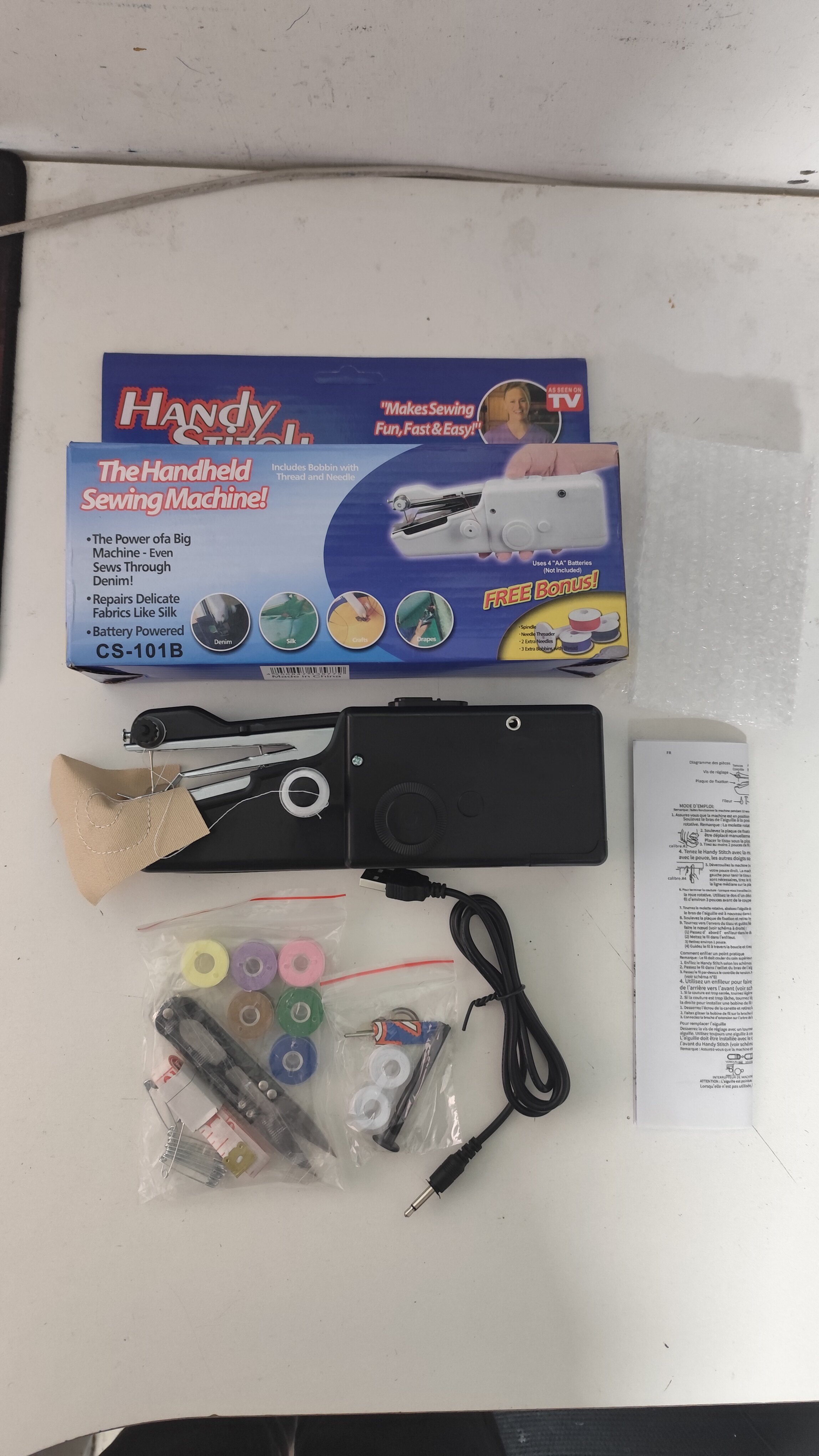 Handy Stich - håndsymaskine Sort - 6