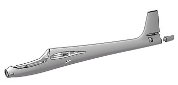 Multiplex Fuselage ready built (w/o rc and decal)