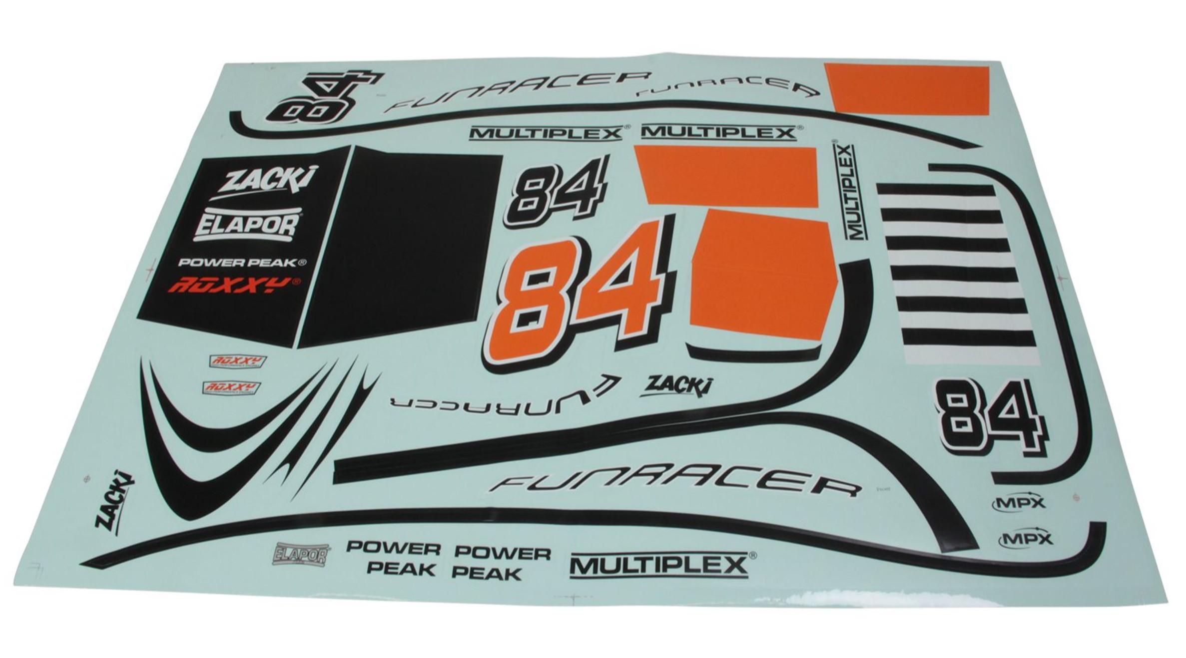 Multiplex Decal Funracer