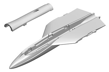 Multiplex Fuselage with canopy FunJet2