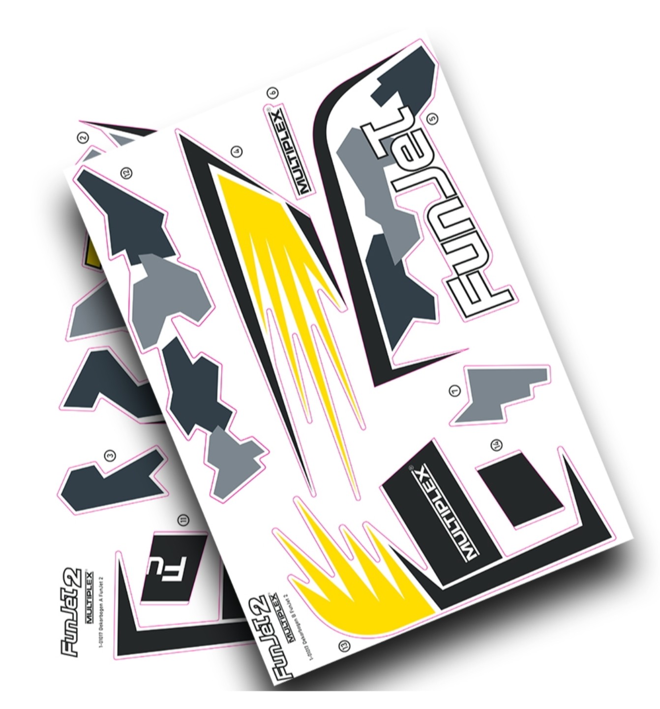 Multiplex Decal FunJet 2