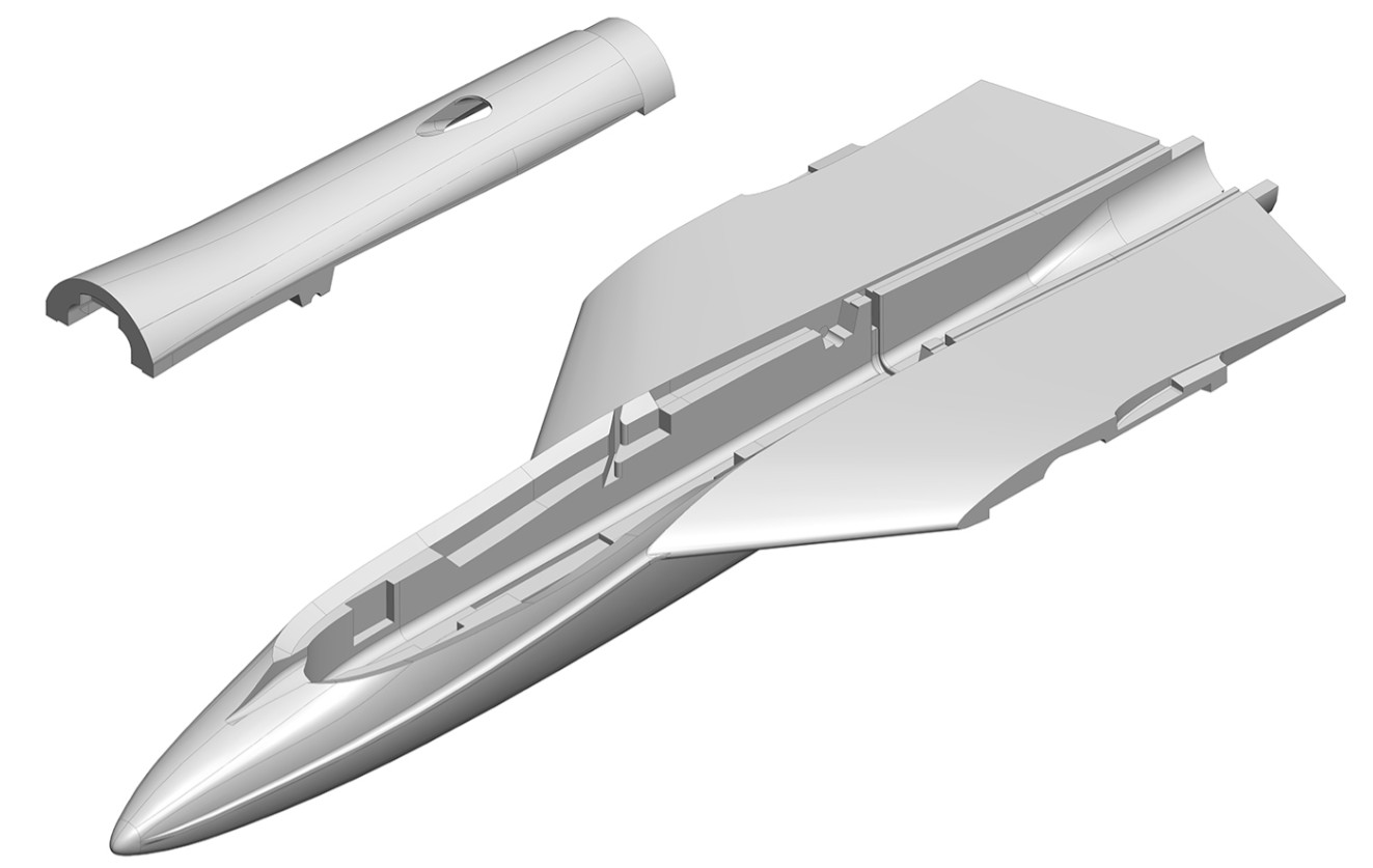 Multiplex Fuselage with canopy FunJetUltra 2