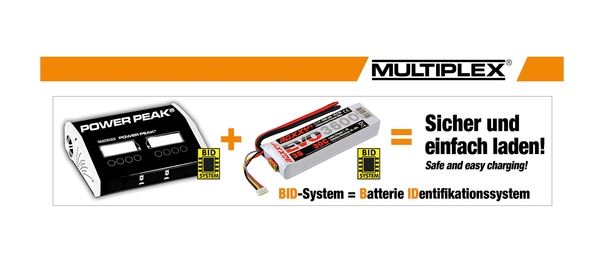 Multiplex Power Peak BID-Chip med kabel 300mm - 2