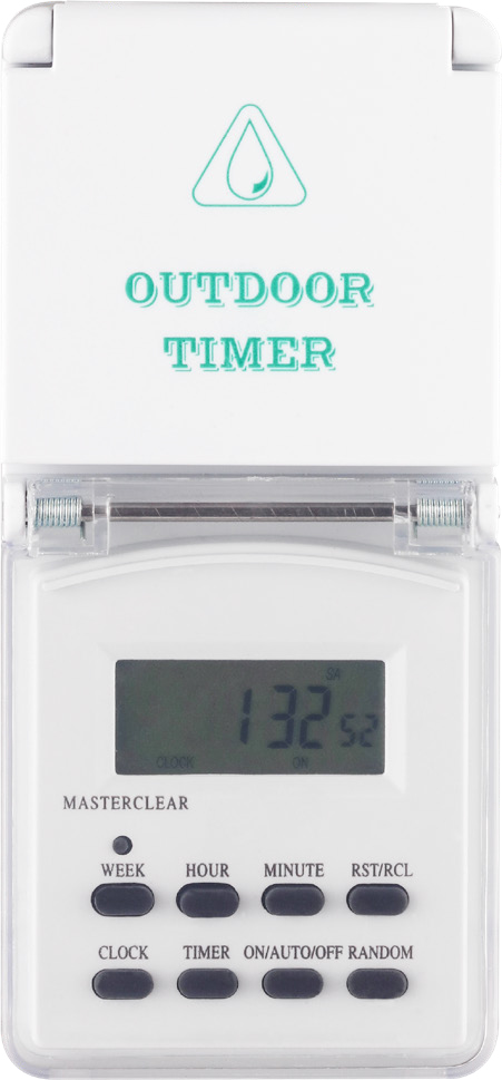 Digital timer 16A IP44