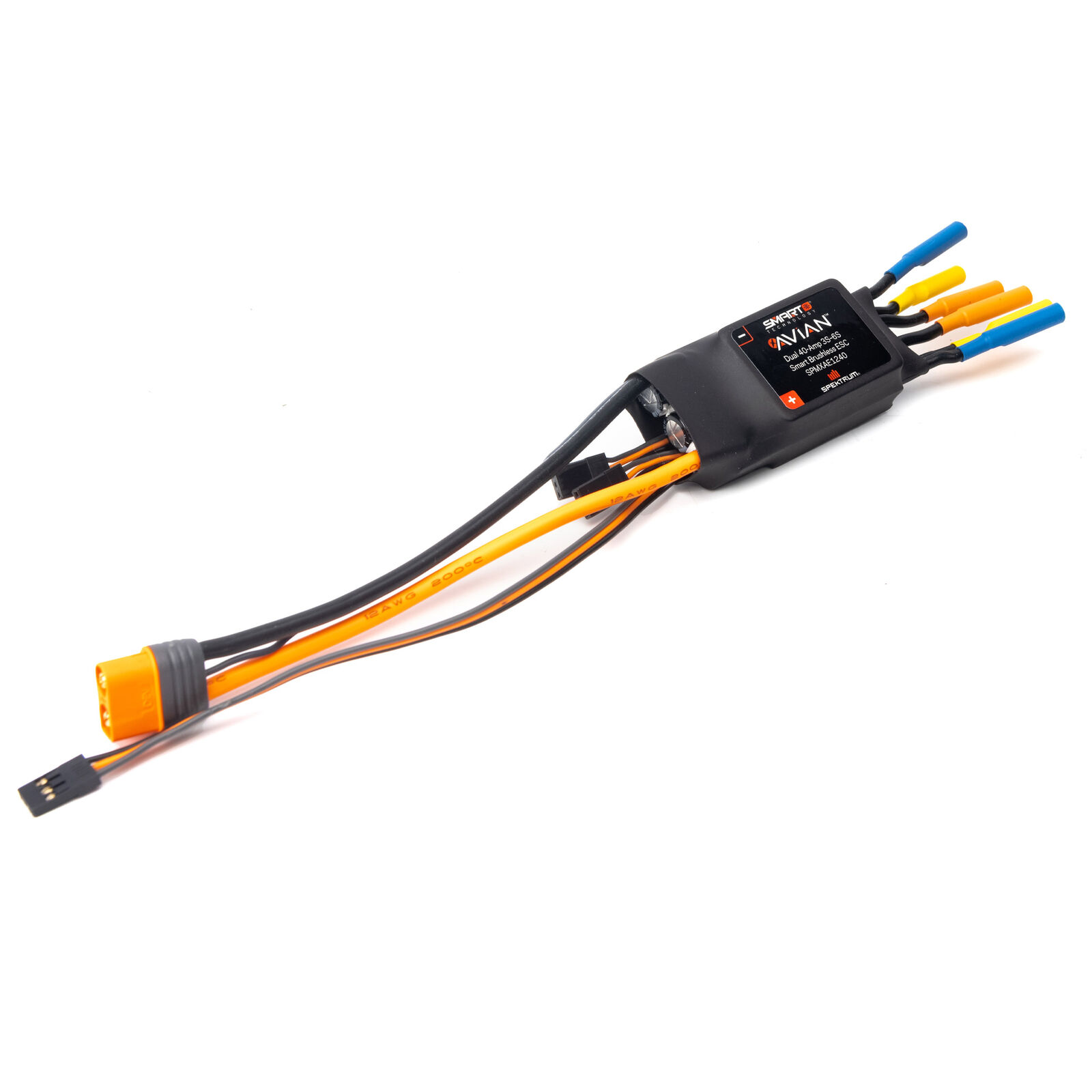 Spektrum Avian Dual 40 Amp Brushless Smart ESC 3S - 6S - 3