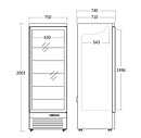 Displaykyl DC614BB svart, 614 / 459 liter