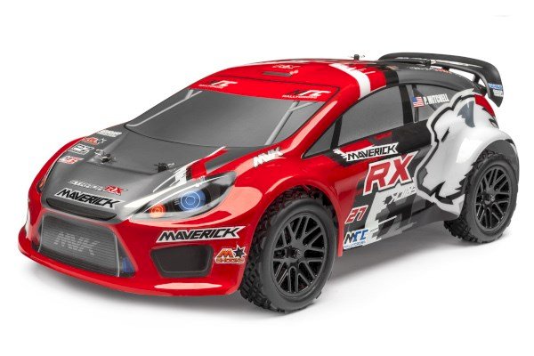 Maverick RC MV22757 RALLY PAINTED BODY RED (RX)