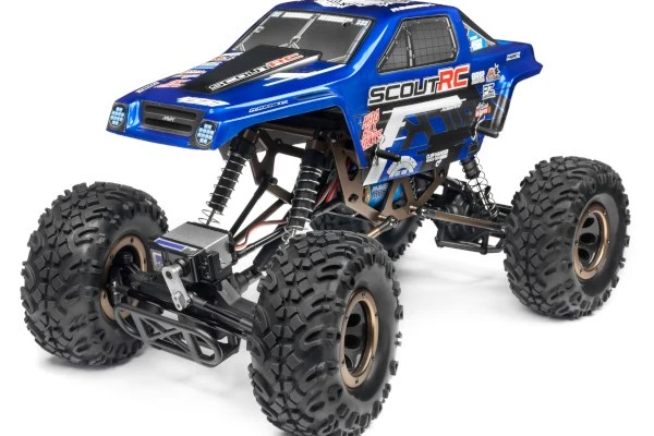 Maverick RC MV25067 CLEAR SCOUT RC BODYSHELL W/DECALS