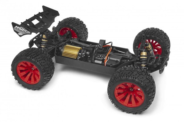 Maverick RC MV150301 Quantum+ XT Flux 3S 1/10 4WD Stadium Truck - Red - 3
