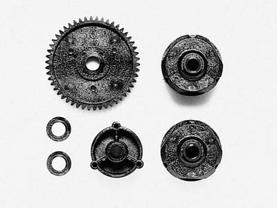 Tamyia 50612 TG-10 SPURGEAR 50T/DIFF CASE