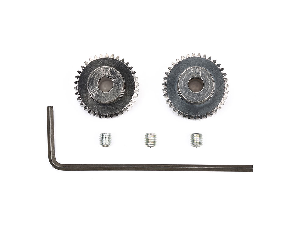 Tamyia 53405 ALU PINION GEAR 34/35 0.4